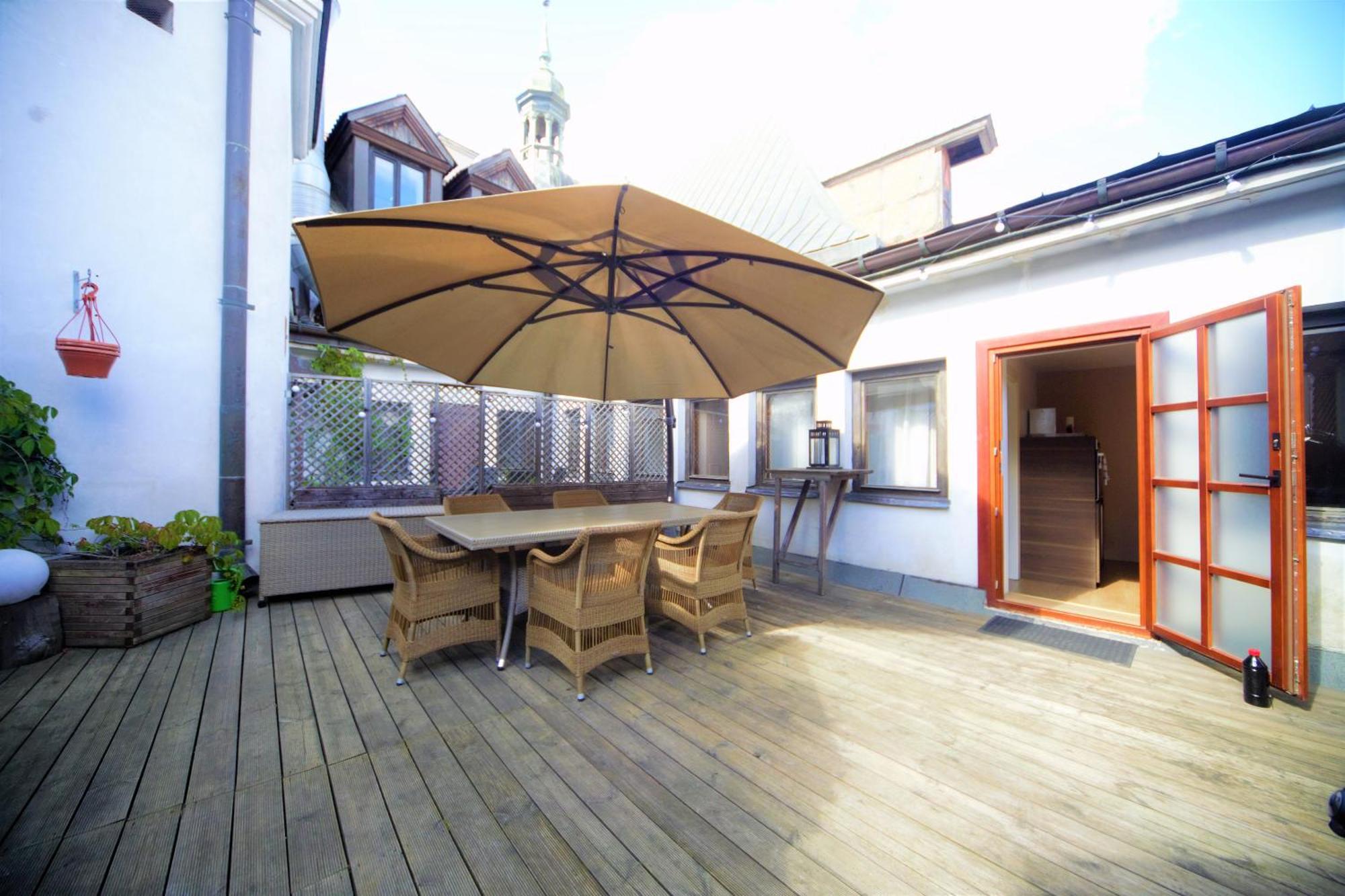 Two Bedroom / Old Town With Private Terrace リガ エクステリア 写真