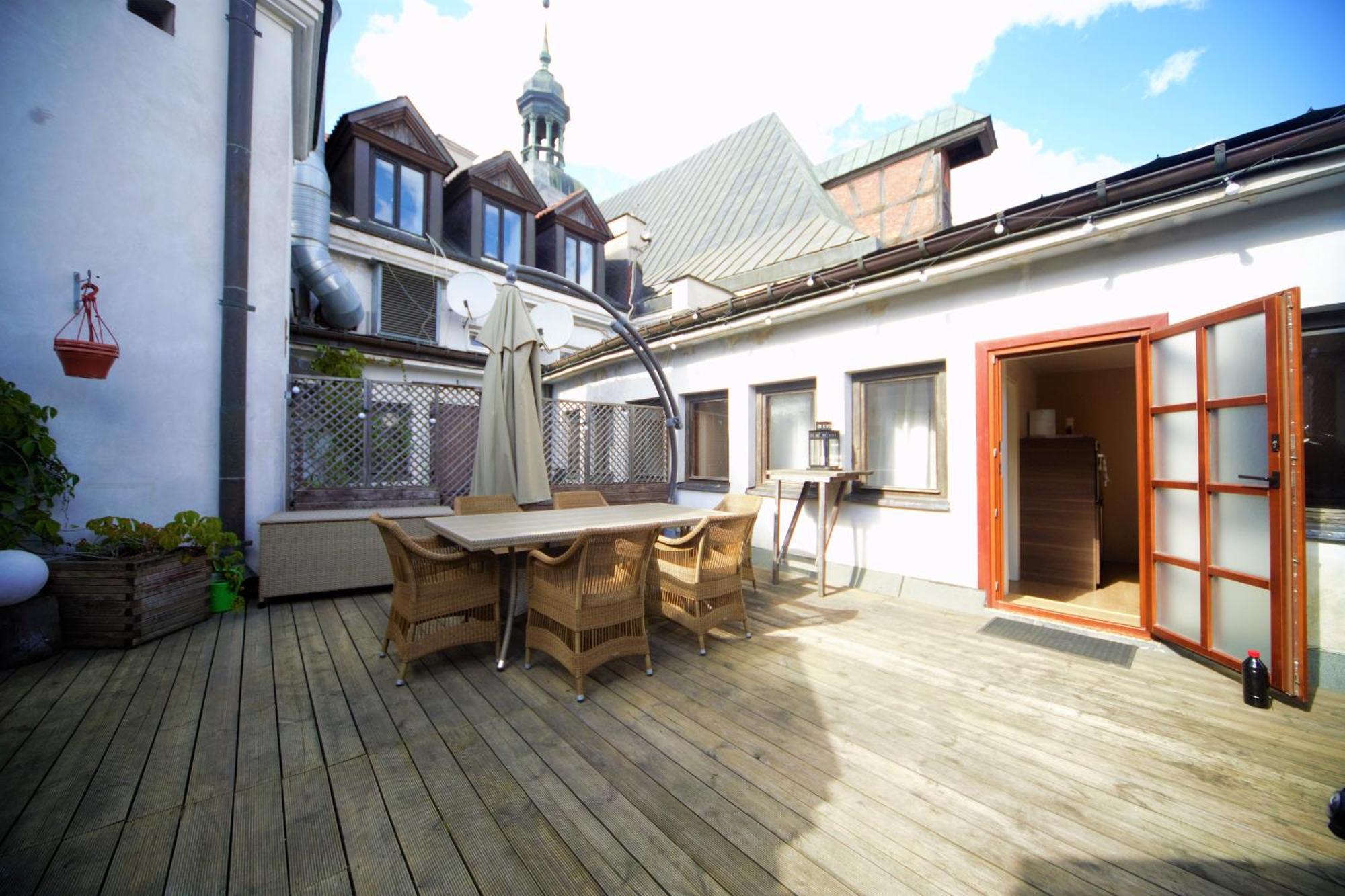 Two Bedroom / Old Town With Private Terrace リガ エクステリア 写真